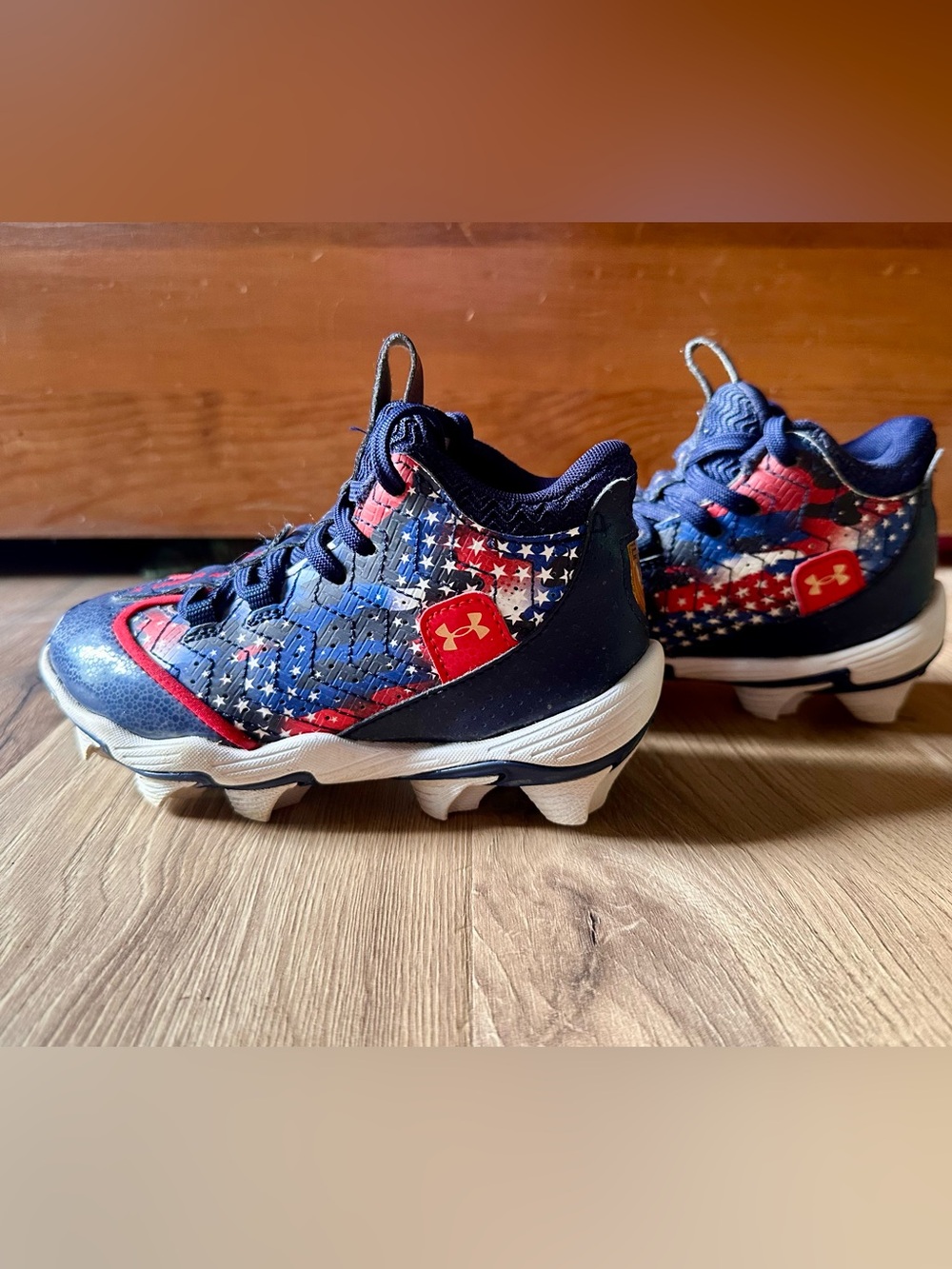 Under Armour Kids' Harper 9 USA RM Baseball Cleats